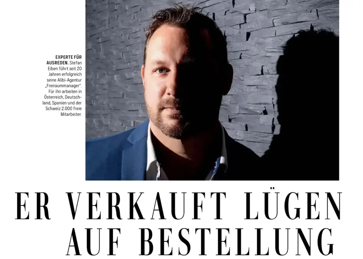 Lügenagentur vom Alibi-Profi. Lügenagentur vom Alibi-Profi.