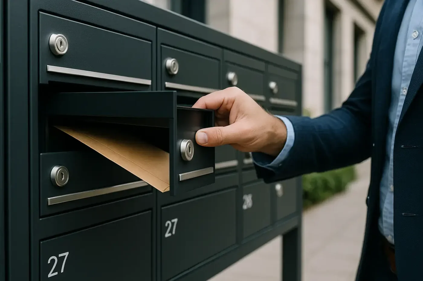 Briefkastenadresse zum Mieten. Legal und günstig.