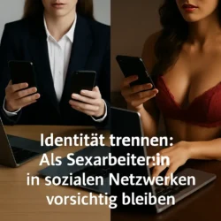 Anonym als Escort arbeiten ist viele viele Escortdamen sehr wichtig.